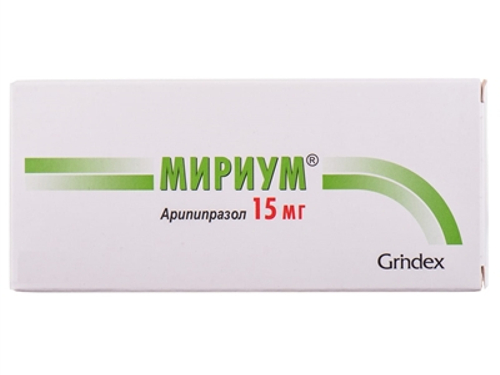 Ціни на Міріум табл. 15 мг №28 (7х4)