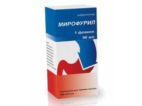 Цены на Мирофурил сусп. орал. 200 мг/5 мл фл. 90 мл