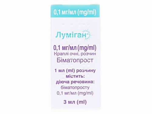 Цены на Лумиган капли глаз. 0,1 мг/мл фл. 3 мл