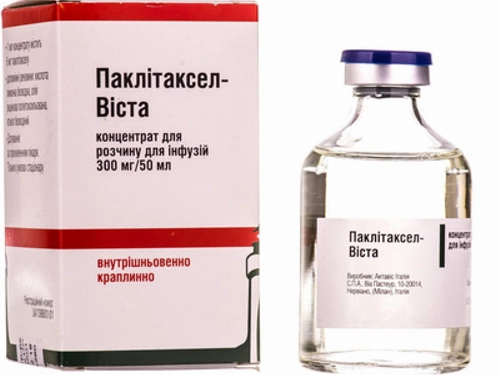 Ціни на Паклівіста конц. для розчину для інф. 6 мг/мл фл. 50 мл №1