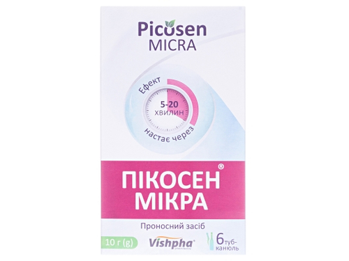 Цены на Пикосен Микра гель ректал. 0,12 г/10 г туба-канюля 10 г №6