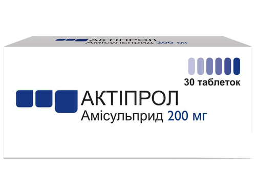 Актіпрол табл. 200 мг №30 (10х3)