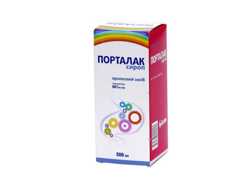 Цены на Порталак сироп 667 мг/мл фл. 500 мл №1