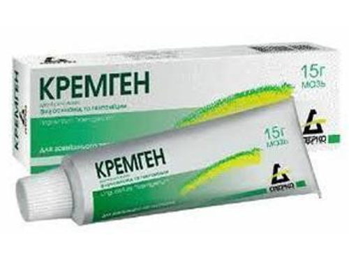 Ціни на Кремген мазь туба 15 г