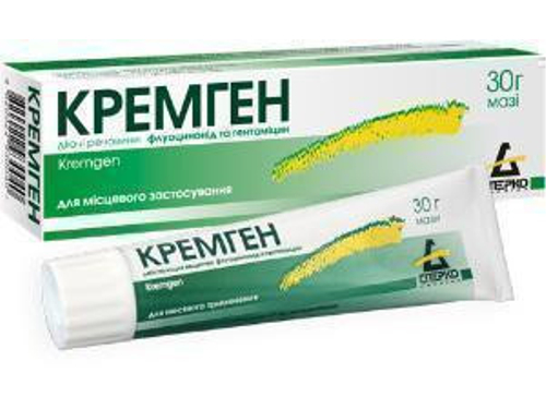 Ціни на Кремген мазь туба 30 г