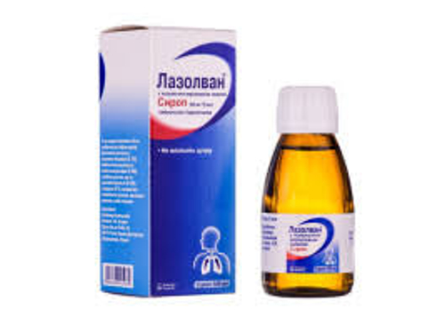 Ціни на Лазолван з полунично-вершковим смаком сироп 30 мг/5 мл фл. 100 мл