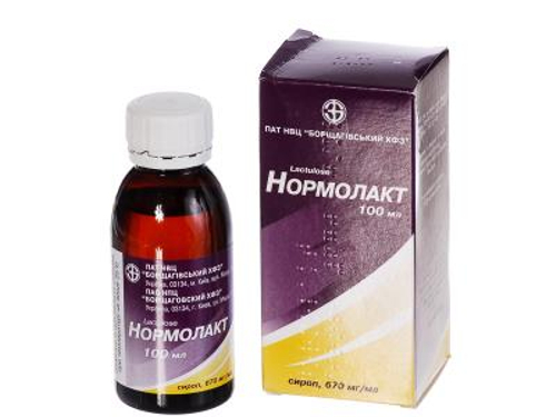 Ціни на Нормолакт сироп 670 мг/мл фл. 100 мл