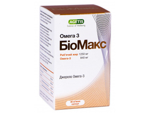 Цены на БиоМакс Омега-3 капс. фл. №30