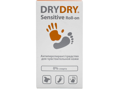 Цены на Дезодорант DryDry Sensitive Roll-on шариковый 50 мл