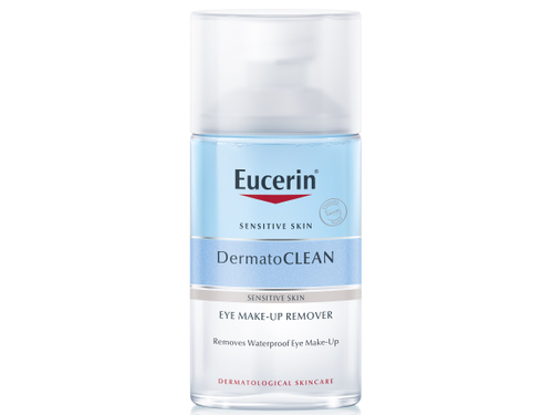 Цены на Средство для снятия водостойкого макияжа с глаз Eucerin DermatoClean для чувствительной кожи 125 мл