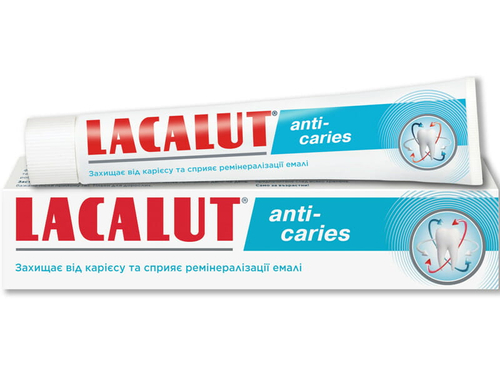 Цены на Зубная паста Lacalut Anti-caries 75 мл