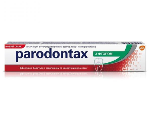 Ціни на Зубна паста Parodontax з фтором 75 мл