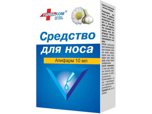 Ціни на Апіфарм краплі назал. фл. 10 мл