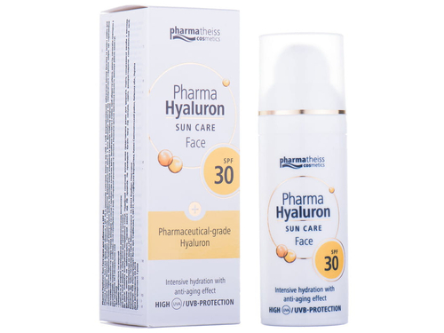 Ціни на Крем сонцезахисний Pharma Hyaluron Sun care для обличчя SPF 30, 50 мл