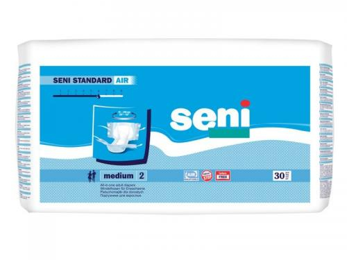 Ціни на Підгузки для дорослих Seni Standard Air Medium розмір M-2, 30 шт.