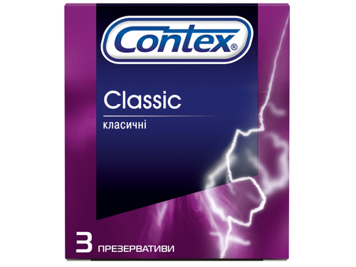Ціни на Презервативи Contex Classic класичні 3 шт.