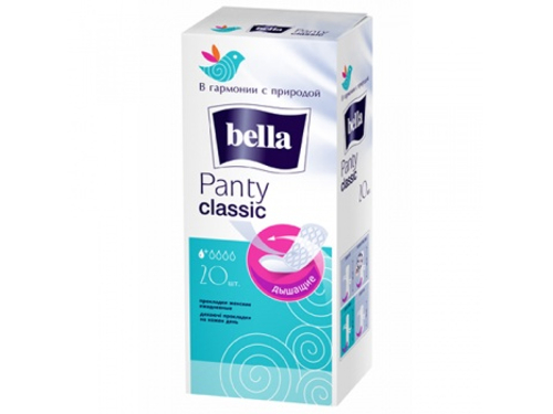 Ціни на Прокладки щоденні Bella Panty Classic 20 шт.