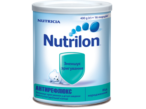 Ціни на Суха молочна суміш Nutrilon Антирефлюкс з народження 400 г
