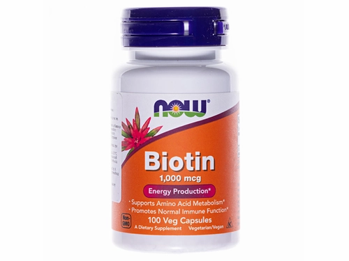 Ціни на Now Biotin капс. 1000 мкг №100